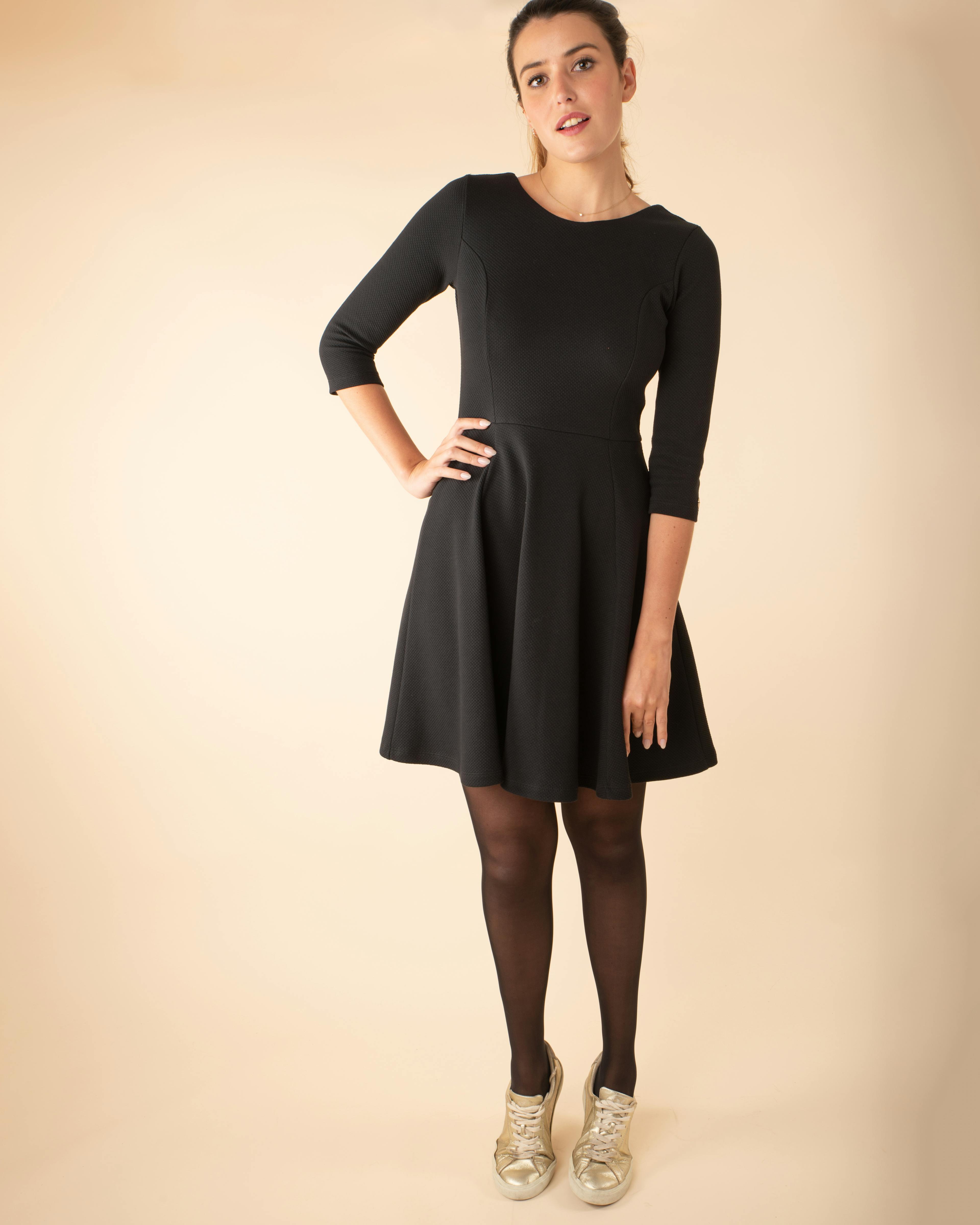 Emma Black Dress  Marianne by Marie Jordane