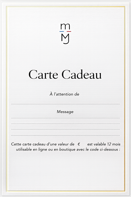 CARTE CADEAU - mARIANNE by Marie Jordane -Fabrication française - Matière naturelle